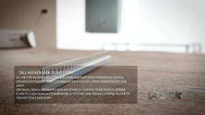 Tali Air Plin / Skirting SCK F5 W UPVC PVC