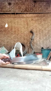 pisau coper cacah tulangkambing dan daging sapi