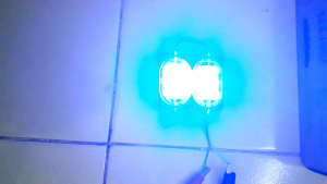 lampu led 6 mata kedip otomatis tanpa modul 12- 24 volt