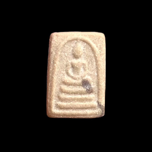 สมเด็จคะแนน หลังรูปเหมือน หลวงปู่สี ปี 2518 เนื้อผงน้ำมัน สวย #4650