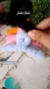 Jepit Rambut Bulu Jedai Korea: Aksesoris Rambut Berkualitas Tinggi