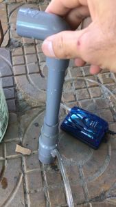 Bơm airlift bể cá mini hồ Koi hồ non bộ  giúp tiết kiệm điện