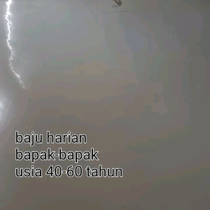 kaos kerah dewasa lengan pendek pria usia 40 sampai 50 tahun bersaku kaos krah polo laki-laki