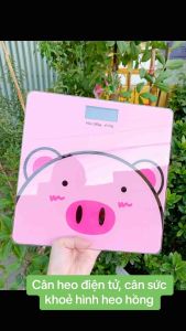 Cân hình Heo Điện Tử Cân Sức Khoẻ Hình Heo Hồng cân nhà bếp - gia dụng NARI