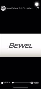 น้ำมันปลาแซลม่อน บีเวล - Bewel Salmon Fish Oil 1000 mg Plus vitamin E (30 คะสี)