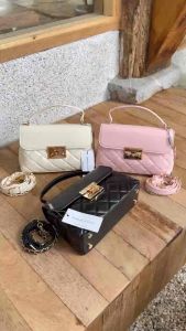 Túi C N K Trám Cầm Tay Đeo Chéo Nhiều Màu Xinh Size 21cm (Auth Tuồn)