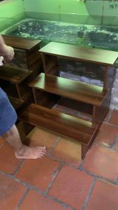 Kệ Tam Cấp Thờ Phật nhiều kích thước chất liệu gỗ công nghiệp MDF