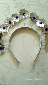 Bando Adat Jawa Silver / bando tari dan karnaval / mahkota adat cantik / bando cantik best seller / bando adat anak dan dewasa