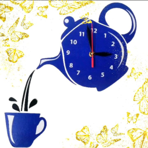 Jam dinding minimalis model teko cangkir