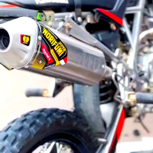 Knalpot Norifumi Rocket4 Bore up KLX150 WR155 CRF150L DTracker Viar Cross X 150