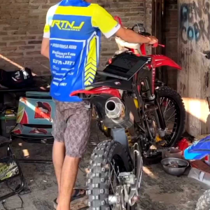 Knalpot Norifumi Rocket4 Bore Up CRF150L KLX150 WR155 DTracker Viar Cross X 150