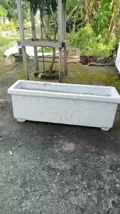 POT BUNGA TANAMAN BESAR JUMBO SEMEN TERASO MINIMALIS TINGGI MODEL PANJANG