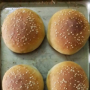 เบอร์เกอร์บัน - Burger bun ขนมปังเบอร์เกอร์ ใหม่ล่าสุด! (Hamburger buns)