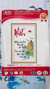 Bộ sưu tập các mẫu tranh thêu chữ thập chữ Nhẫn
