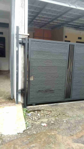 Pintu Gerbang Motif Kayu: Desain Elegan dan Harga Permeter