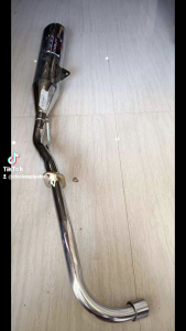 Stainless Chicken Pipe for Smash 115 with tatak APIDO CONVERT CHINA WAVE