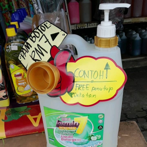 pam botol sabun jasmin 7 ( 10 kg. )