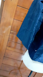 Modern Kimona Plain with Pearl  Double Lining