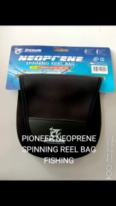 PIONEER NEOPRENE SPINNING REEL BAG FISHING