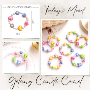 Gelang Manik Fashion Permen Bunga: Aksesoris Anak yang Menarik