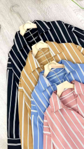 Atasan Blouse Duoline Backbutton Muslimah & Kemeja Formal Adem