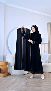 Gamis abaya ceruty babydoll premium