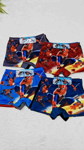 [3 Pcs] Kids Boxer Kanak-Kanak Kain Lembut Kids Underwear Seluar Dalam Budak