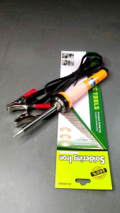 Solder DC 12 Volt ZD-200NDJ: Soldering Iron & Aki Accu