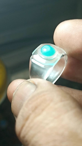 Bacan Doko Cristal Ring Akrilik