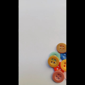 WARNA WARNI (144 PCS) Diameter 11 mm Kancing Kemeja Lubang 4 / Kancing Gepeng Lubang 4