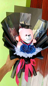 Ready buket boneka wisuda murah Meriah