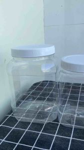 Lố 12 cái hũ nhựa Duy Tân nắp trắng hộp đựng thực phẩm