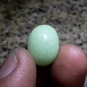 Asli Batu Akik Phospor Hijau 17cm A07