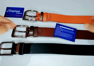 Sabuk/Gesper/Ikat Pinggang Pria 100% Kulit Garut