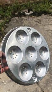 New idli Aluminium 32cm （7 kuli） Idly Mold Steam Rack