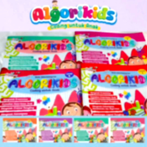 Buku Aktivitas Belajar Coding for Kids | Algorkids Coding Untuk Anak | 1 Set 4 Buku | by Iska Media