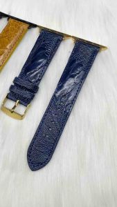 Dây Đeo Thay Thế Apple Watch  dây da Đà Điểu khóa kim nhiều màu đủ size 38-44mm BH 6 THANG kèm đầy đủ phụ kiện