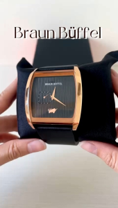 GROSIR...Jam Tangan Pria Keren New BRAUN BUFFEL PREMIUM Stainless Steel Strap Kulit Grade Premium