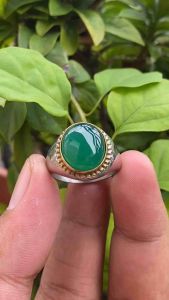 CINCIN BATU AKIK TOPAS TAIWAN ASLI SUPER MEWAH MINIMALIS