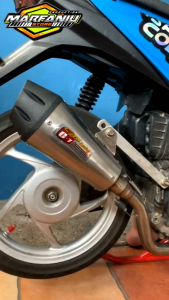 KNALPOT CLD TYPE C7 INLET 50MM ALL MATIC BEAT SCOOPY VARIO GENIO MIO FINO XEON AEROX N MAX dll