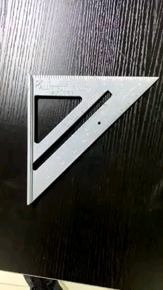 Siku Pada Rafter Penggaris Siku Sudut Segitiga Alumunium Angle Rafter Speed Square 7 ...