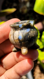 🏺โถหินขนาดเล็ก Llanite หรือ Que Sera Stone สำหรับวางหินก็สวย วางเครื่องหอมก็มีประโยชน์ ☘️