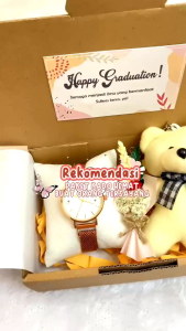 GIFT BOX HAMPERS JAM TANGAN CEWEK rantai pasir kado ulang tahun