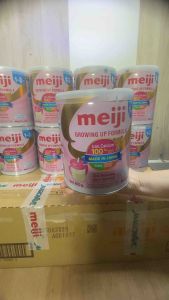 [ Date 2027 ] Sửa Meiji NHẬP KHẨU Lon số 9 (1–3 )-Sửa Bột Công Thức 800g