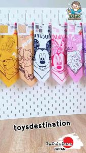 ✅พร้อมส่งในไทย✅🇯🇵JAPAN🇯🇵Bandanna ผ้าพันคอ/ผ้าโพกหัว ลายดิสนีย์สุดน่ารัก J2508086