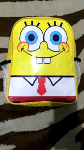 Tas Anak Sekolah Ransel Tk Sd Paud Karakter Spongeboob - Ransel Sekolah Terbaru