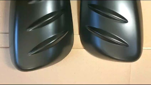 Cover Spion Agya Ayla 2023-2025 Hitam Chrome Carbon