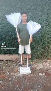 standing model bunga Kamboja lampu dekorasi pelaminan/lampu taman/lampu hias/lampu ruang tamu/lampu kamar