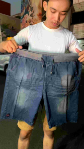 JEANS PENDEK SUPER JUMBO