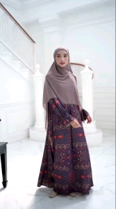 SHAMITA DRESS BY LH.ID | GAMIS SILK PREMIUM | GAMIS SILK MOTIF